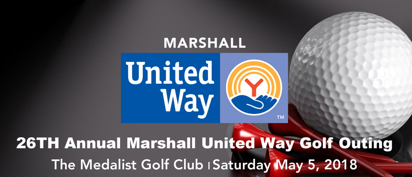 26th Annual Marshall United Way Golf Outing - May 5, 2018