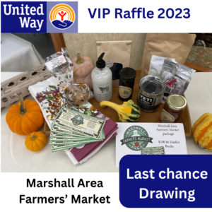 2023 Last Chance Drawing Marshall Area Farmers’ Market
